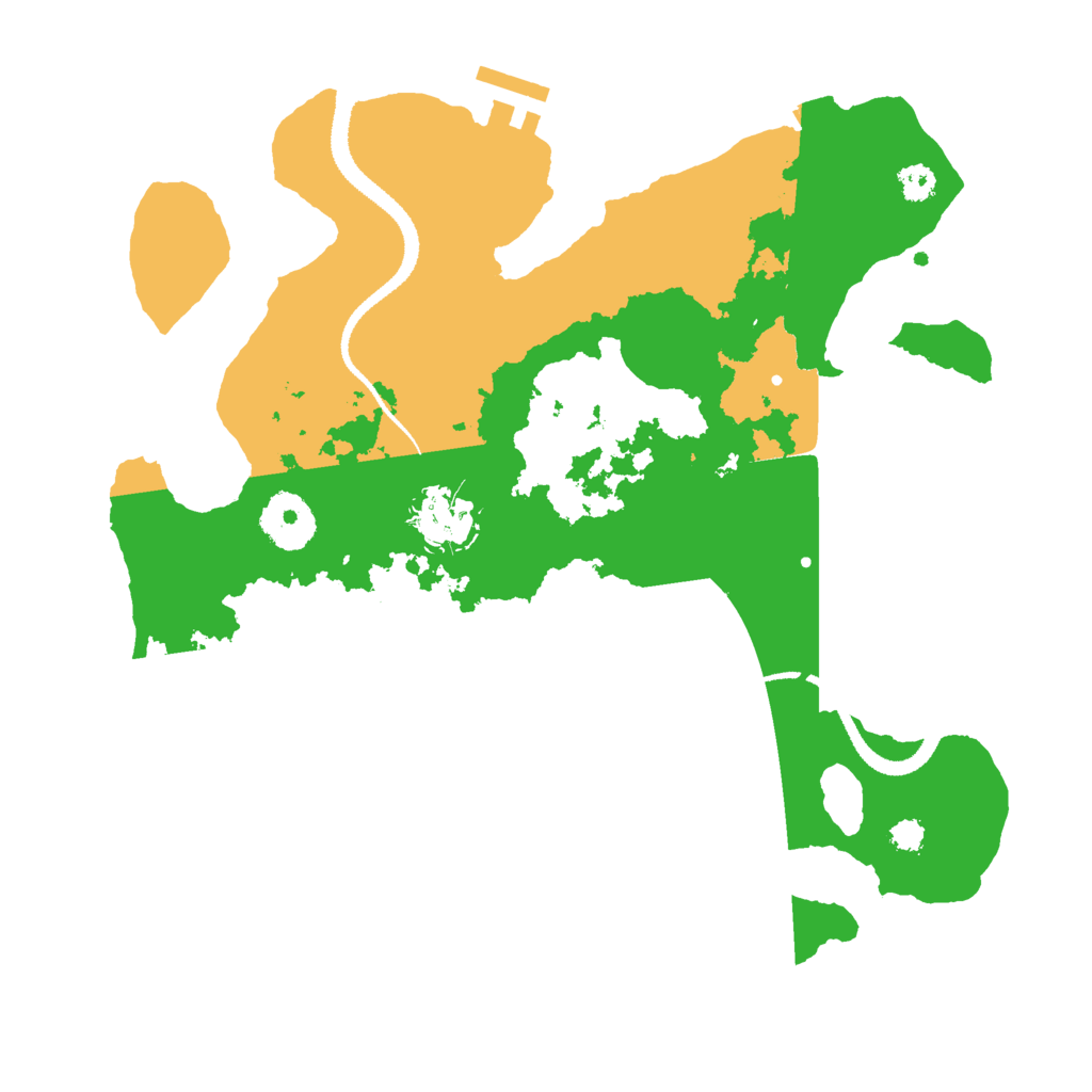 Biome Rust Map: Procedural Map, Size: 3000, Seed: 1841114603