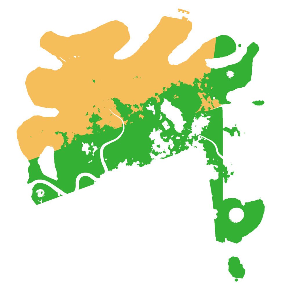 Biome Rust Map: Procedural Map, Size: 3750, Seed: 161805494