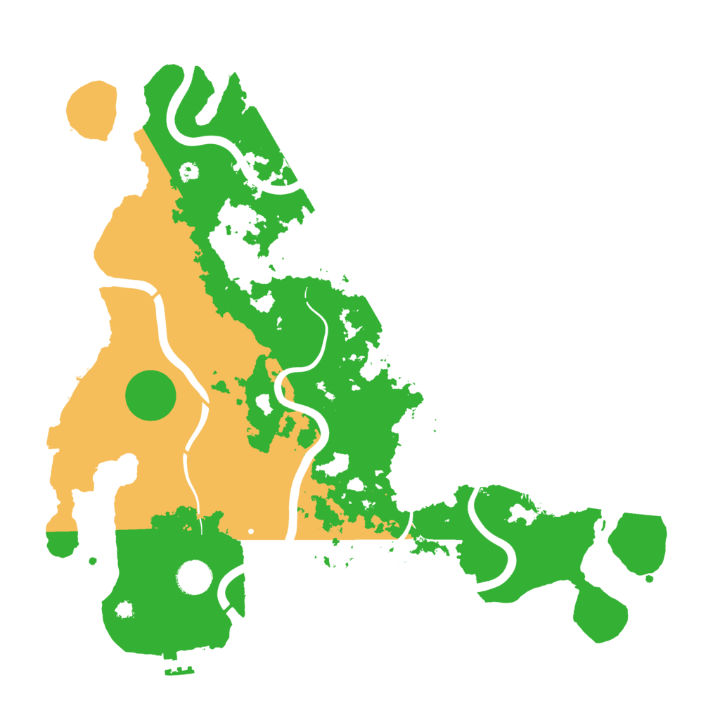 Biome Rust Map: Procedural Map, Size: 3750, Seed: 1238174444