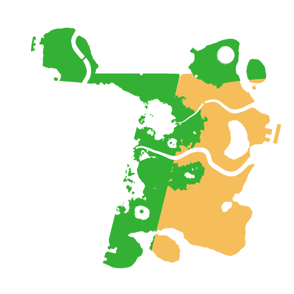 Biome Rust Map: Procedural Map, Size: 3000, Seed: 856703