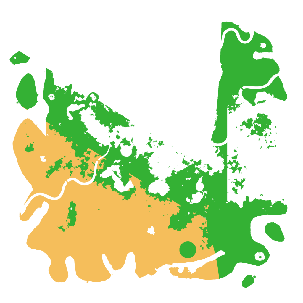 Biome Rust Map: Procedural Map, Size: 4800, Seed: 1250055869