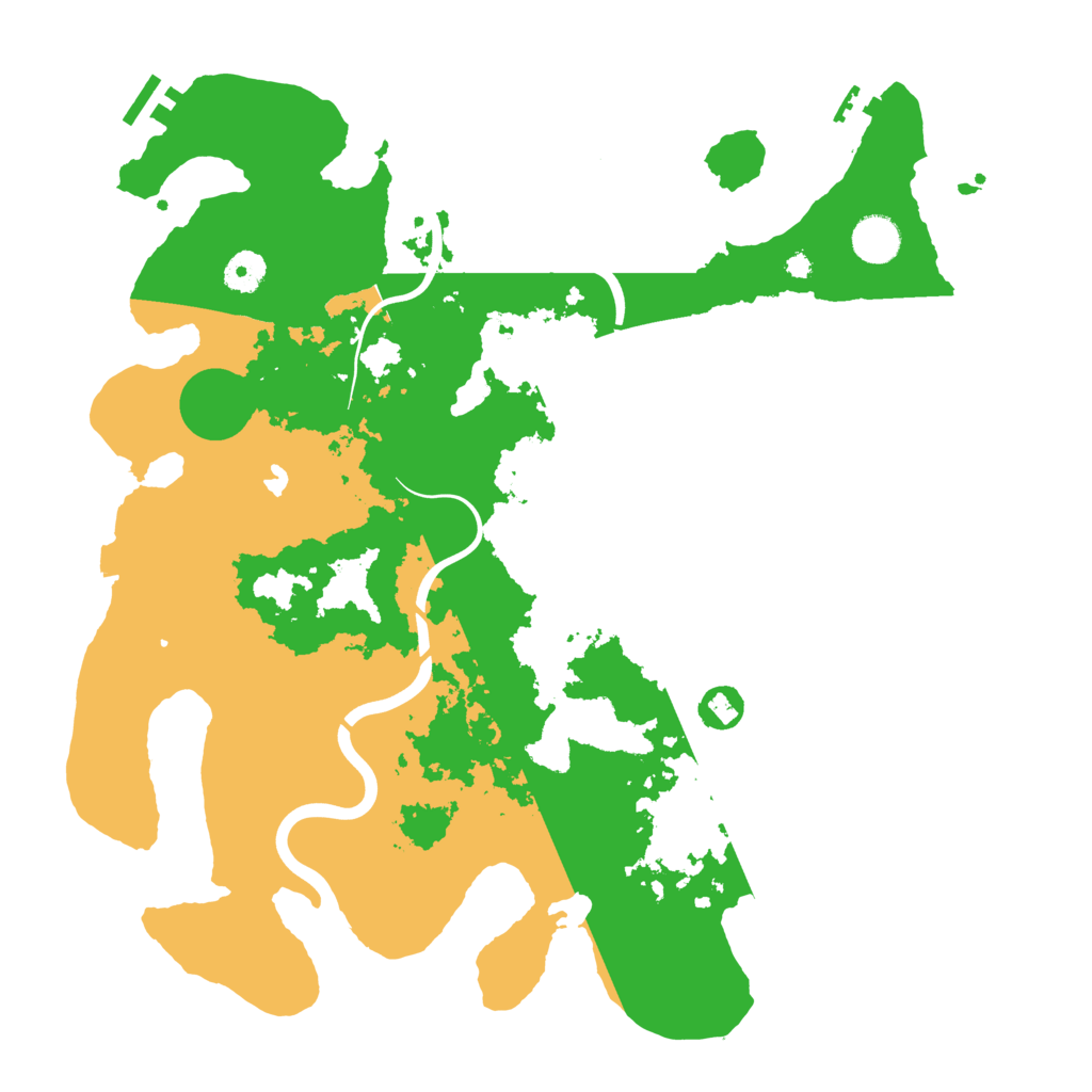 Biome Rust Map: Procedural Map, Size: 4000, Seed: 38127304