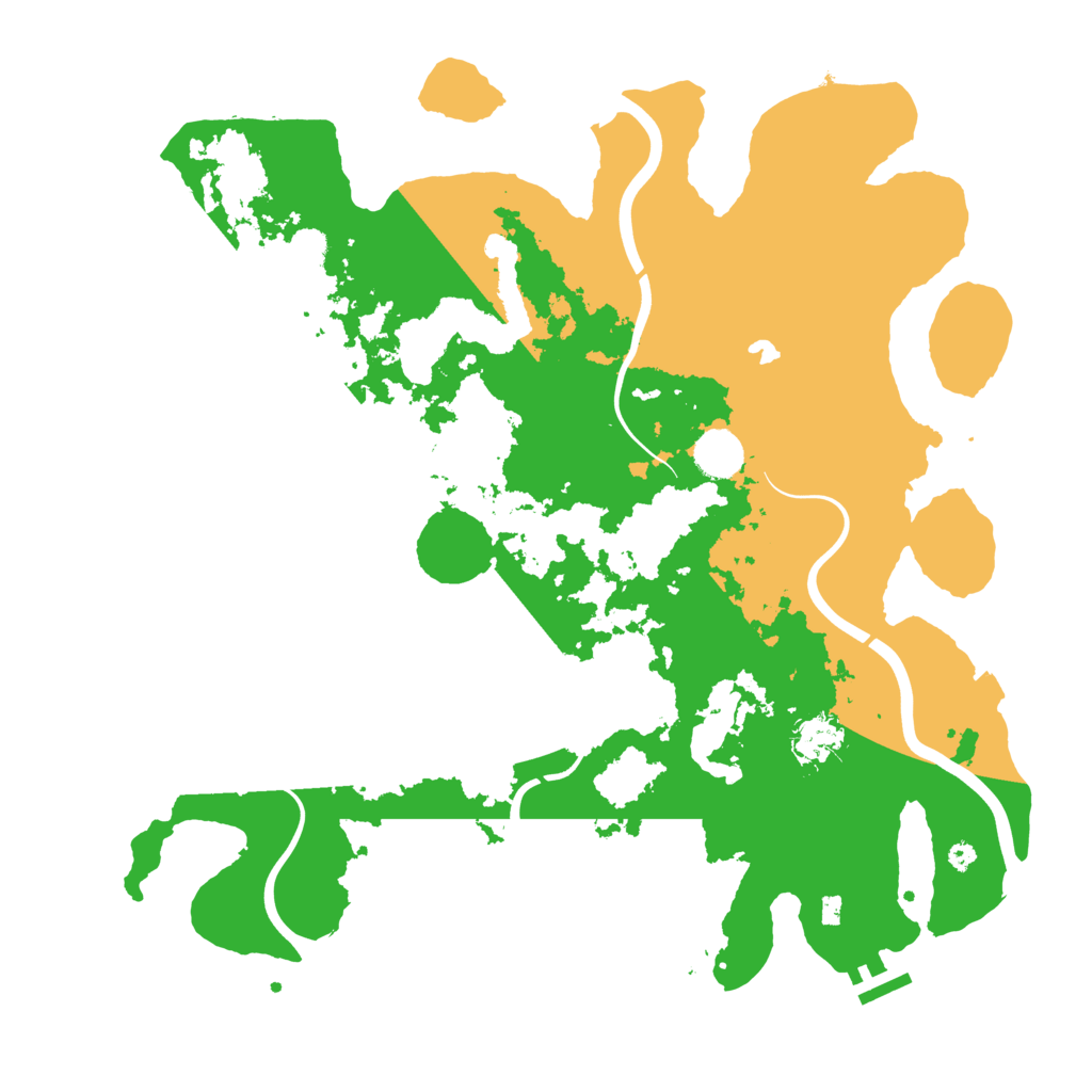 Biome Rust Map: Procedural Map, Size: 4000, Seed: 1557494491
