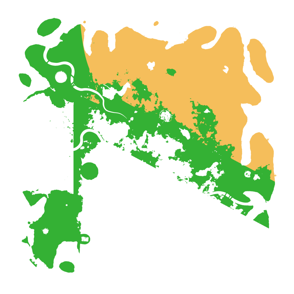 Biome Rust Map: Procedural Map, Size: 4500, Seed: 2130104885