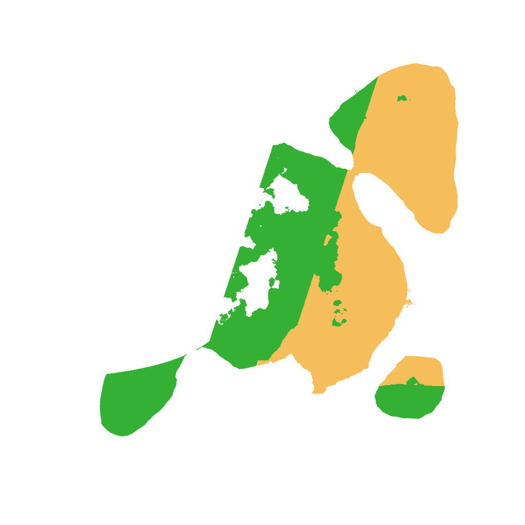 Biome Rust Map: Procedural Map, Size: 2000, Seed: 1741843194