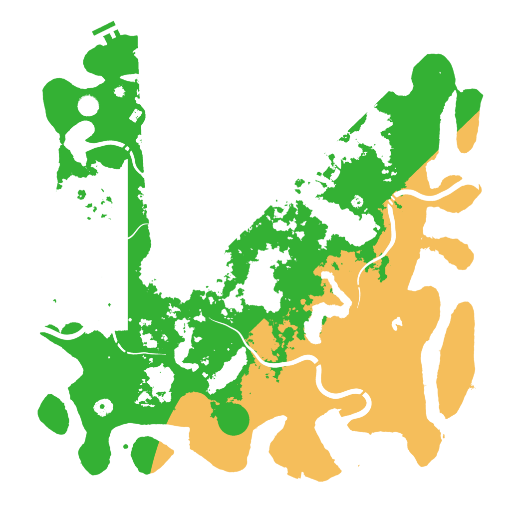 Biome Rust Map: Procedural Map, Size: 4275, Seed: 123456789