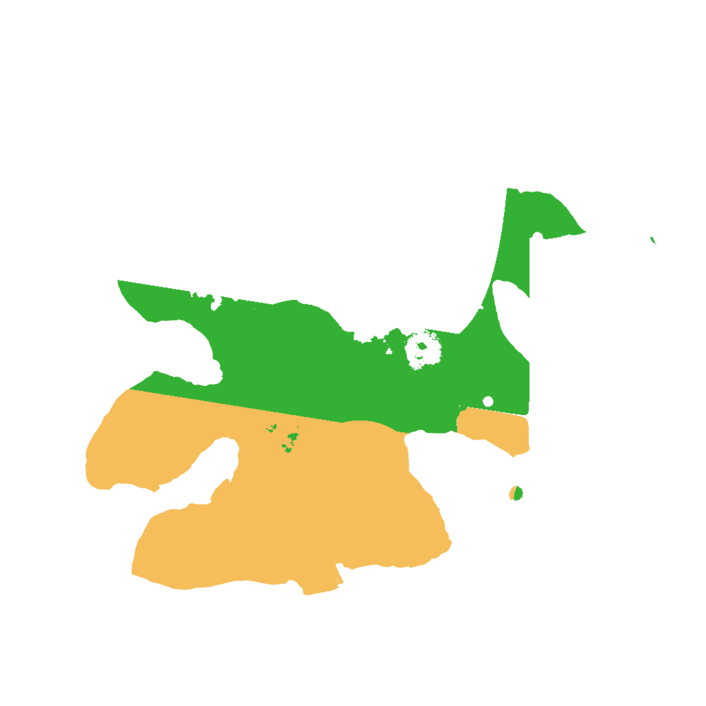 Biome Rust Map: Procedural Map, Size: 2000, Seed: 17052026