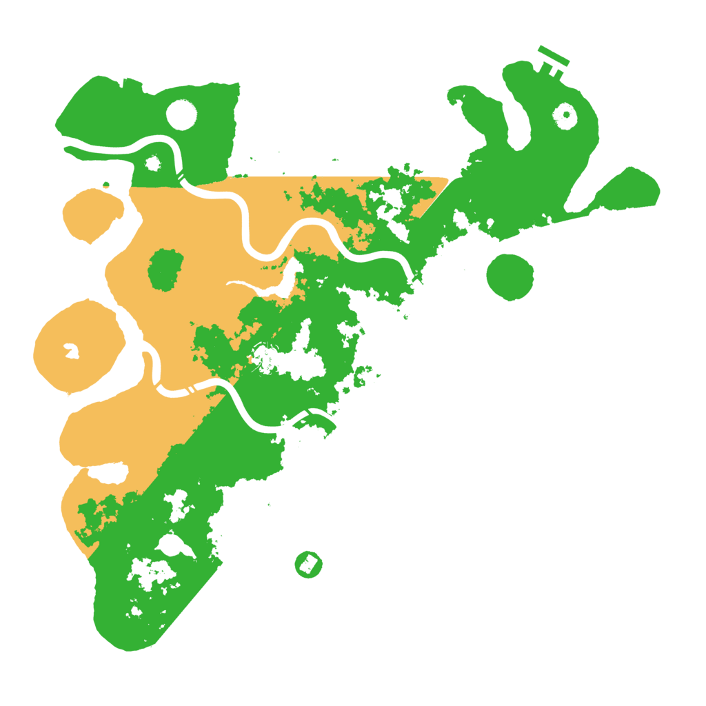 Biome Rust Map: Procedural Map, Size: 4250, Seed: 1218840506
