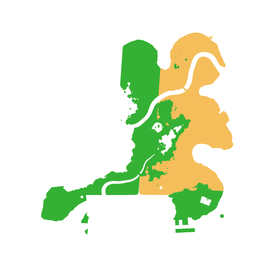 Biome Rust Map: Procedural Map, Size: 2700, Seed: 1779019293