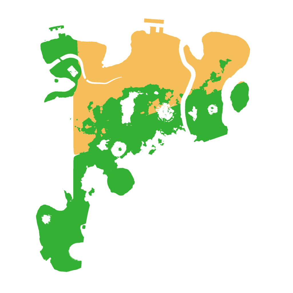 Biome Rust Map: Procedural Map, Size: 3000, Seed: 22650