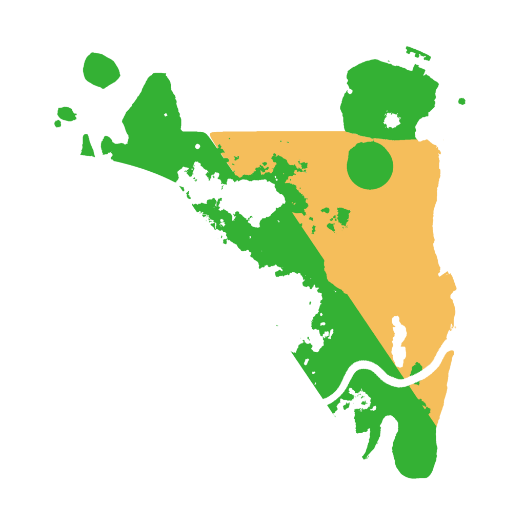 Biome Rust Map: Procedural Map, Size: 3000, Seed: 959595