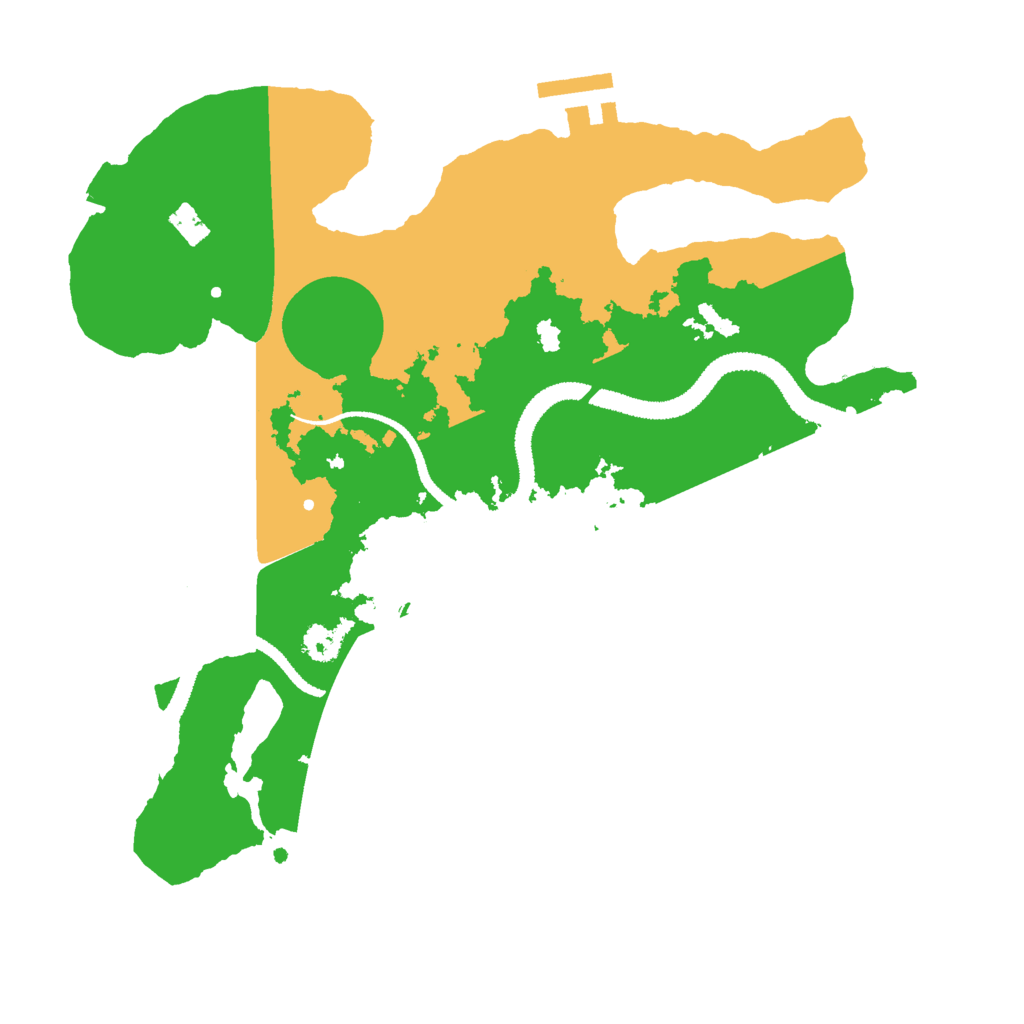 Biome Rust Map: Procedural Map, Size: 2750, Seed: 19082342