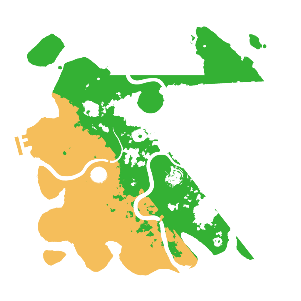 Biome Rust Map: Procedural Map, Size: 3250, Seed: 626835374