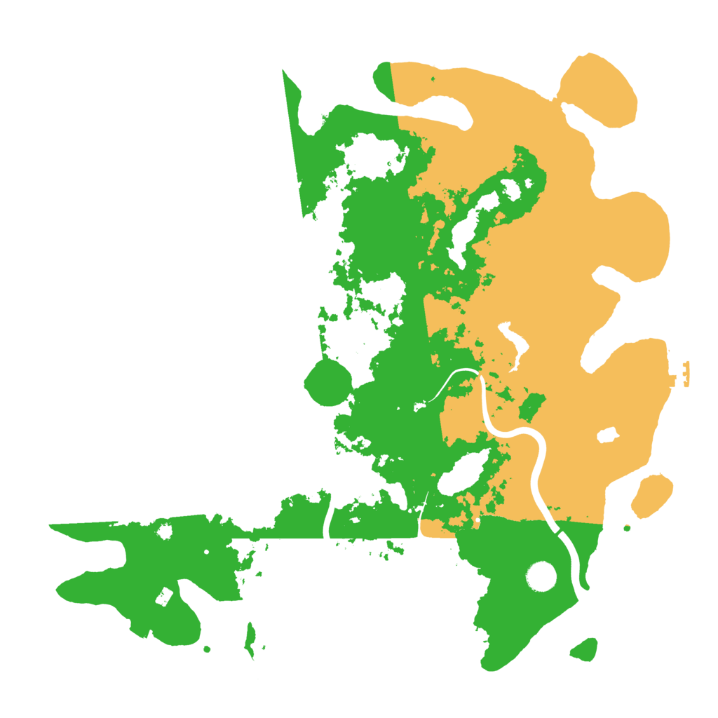 Biome Rust Map: Procedural Map, Size: 4250, Seed: 661130389