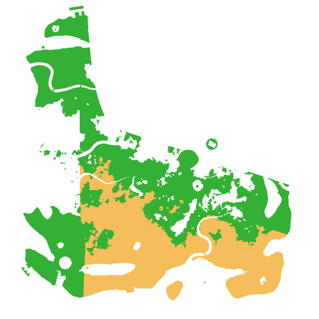 Biome Rust Map: Procedural Map, Size: 4500, Seed: 7033024