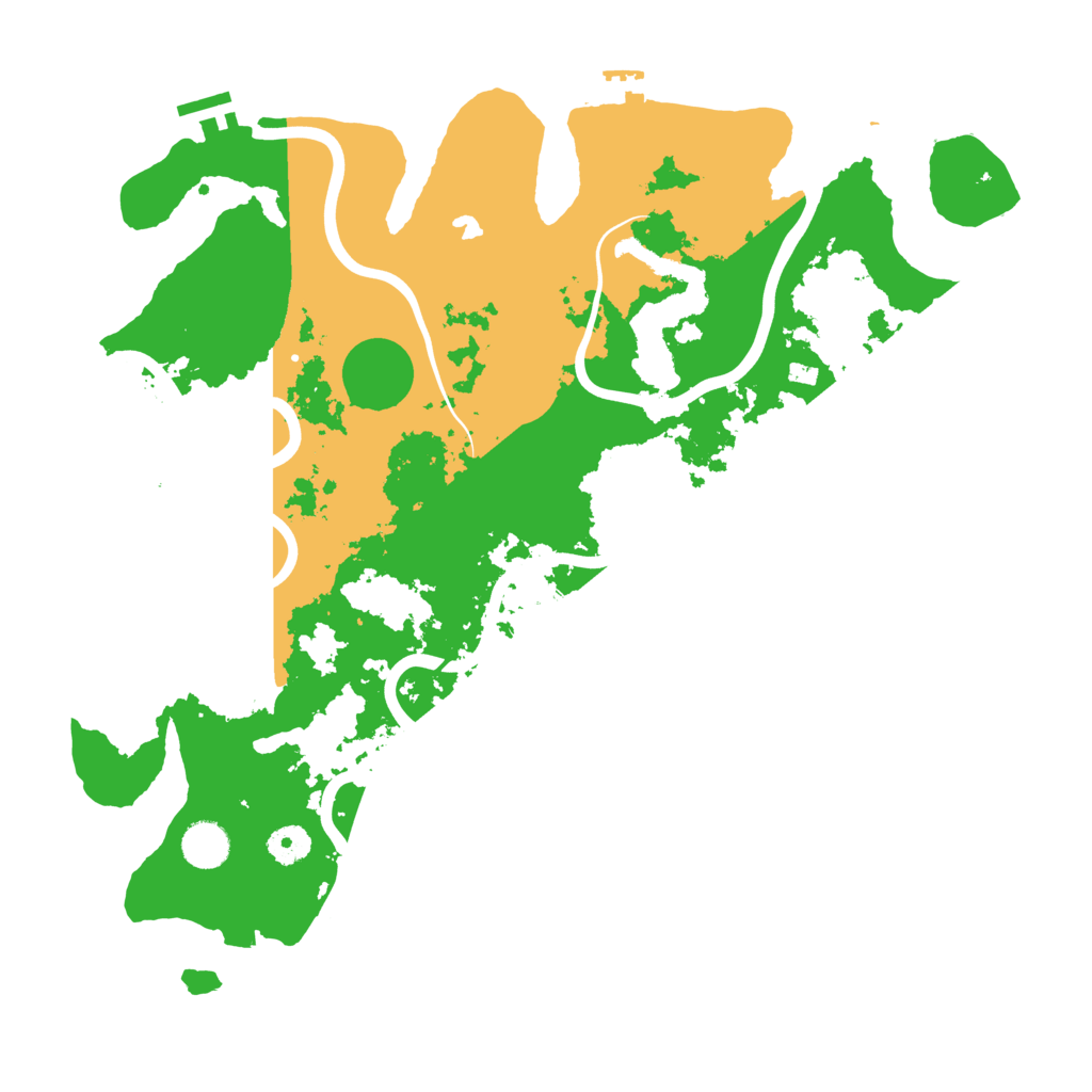 Biome Rust Map: Procedural Map, Size: 4050, Seed: 286728757