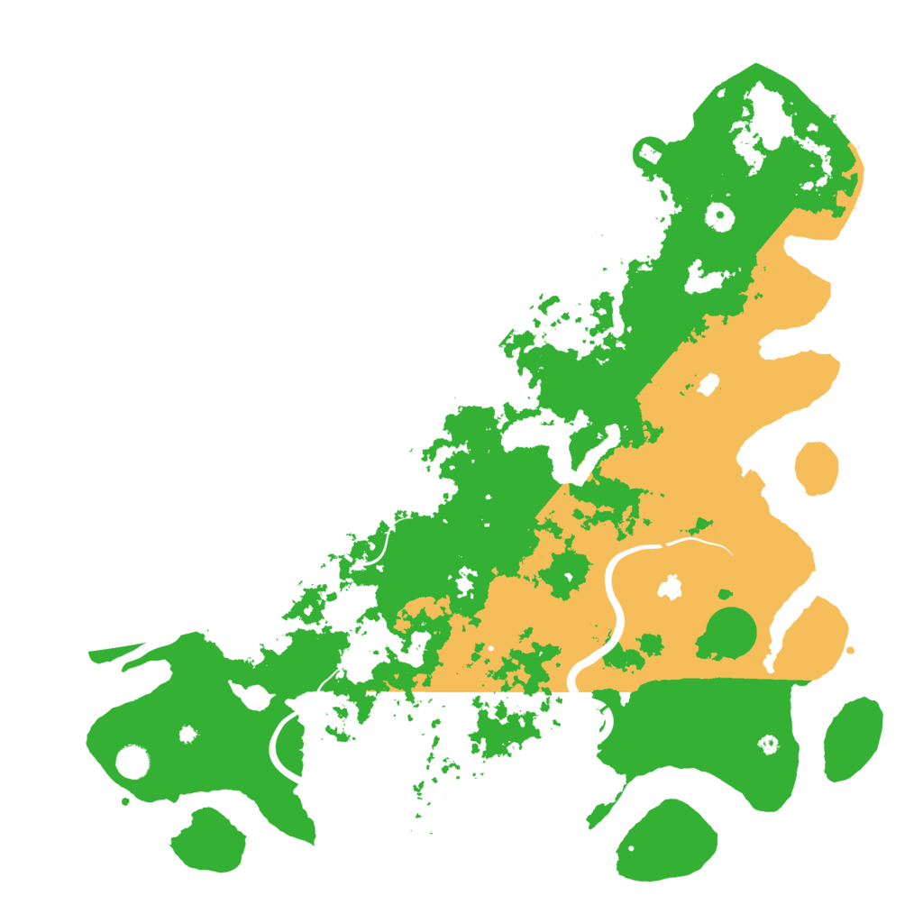 Biome Rust Map: Procedural Map, Size: 4800, Seed: 2129585694