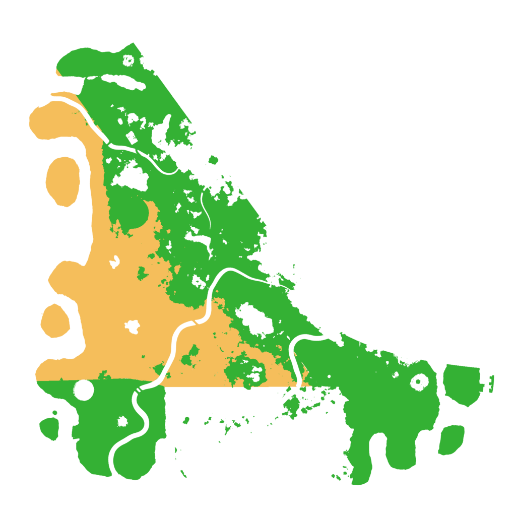 Biome Rust Map: Procedural Map, Size: 4500, Seed: 673691068