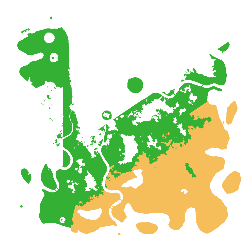 Biome Rust Map: Procedural Map, Size: 4250, Seed: 4339754