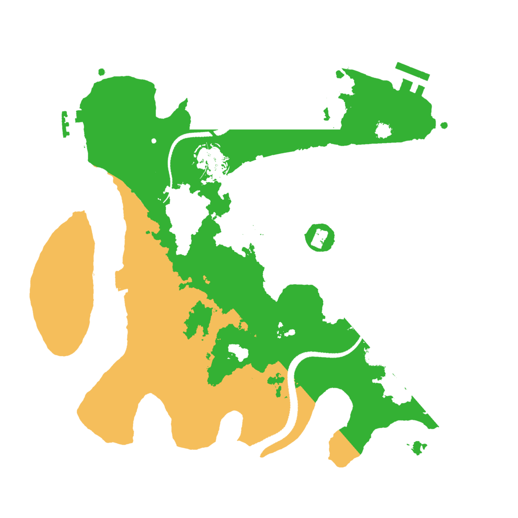 Biome Rust Map: Procedural Map, Size: 3000, Seed: 1251941475