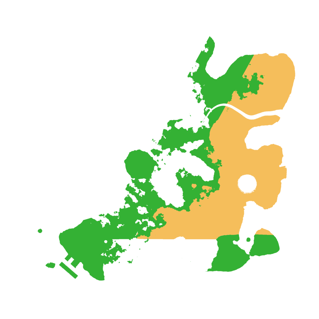 Biome Rust Map: Procedural Map, Size: 3000, Seed: 8085