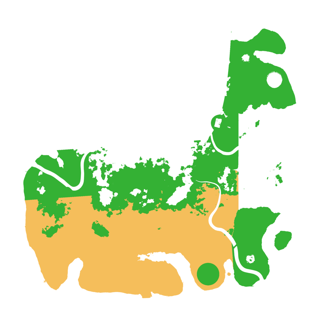 Biome Rust Map: Procedural Map, Size: 3750, Seed: 528797660