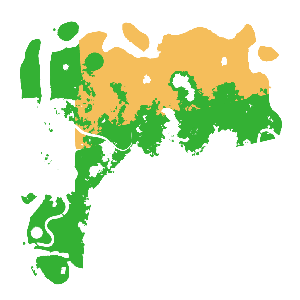 Biome Rust Map: Procedural Map, Size: 4500, Seed: 1892285746
