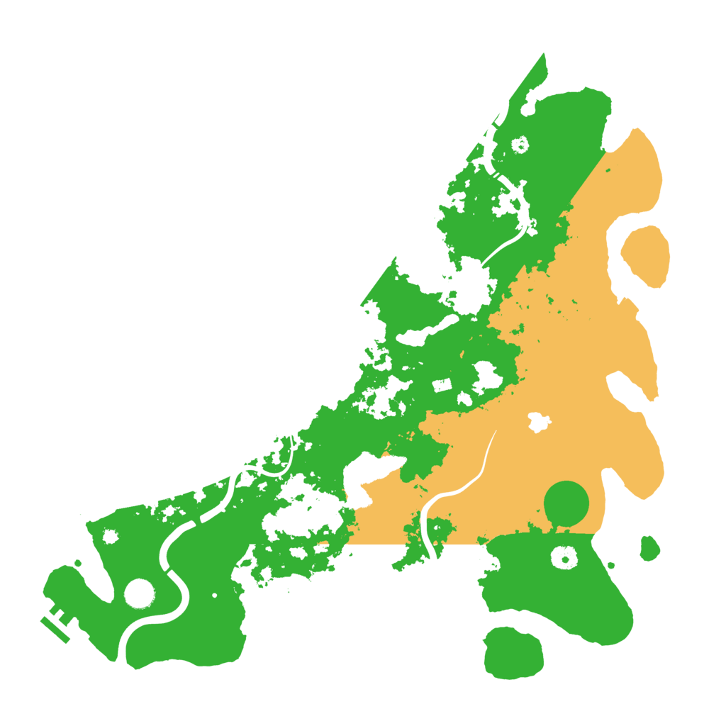 Biome Rust Map: Procedural Map, Size: 4250, Seed: 570521