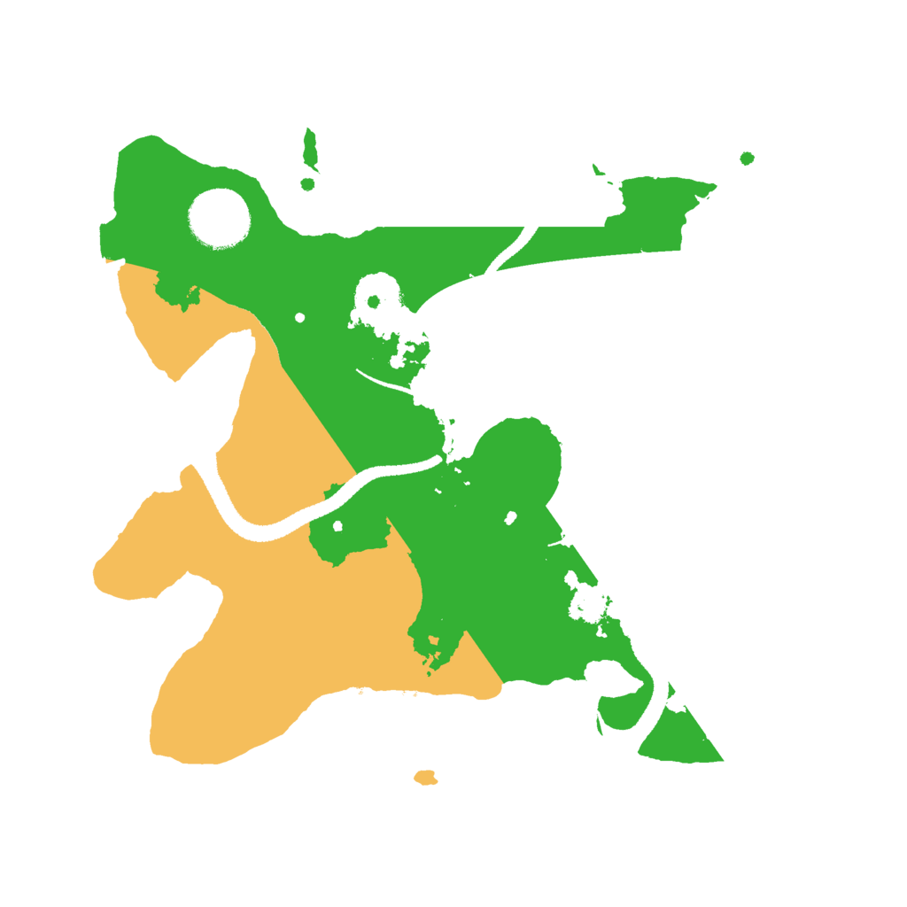 Biome Rust Map: Procedural Map, Size: 2700, Seed: 1779069839