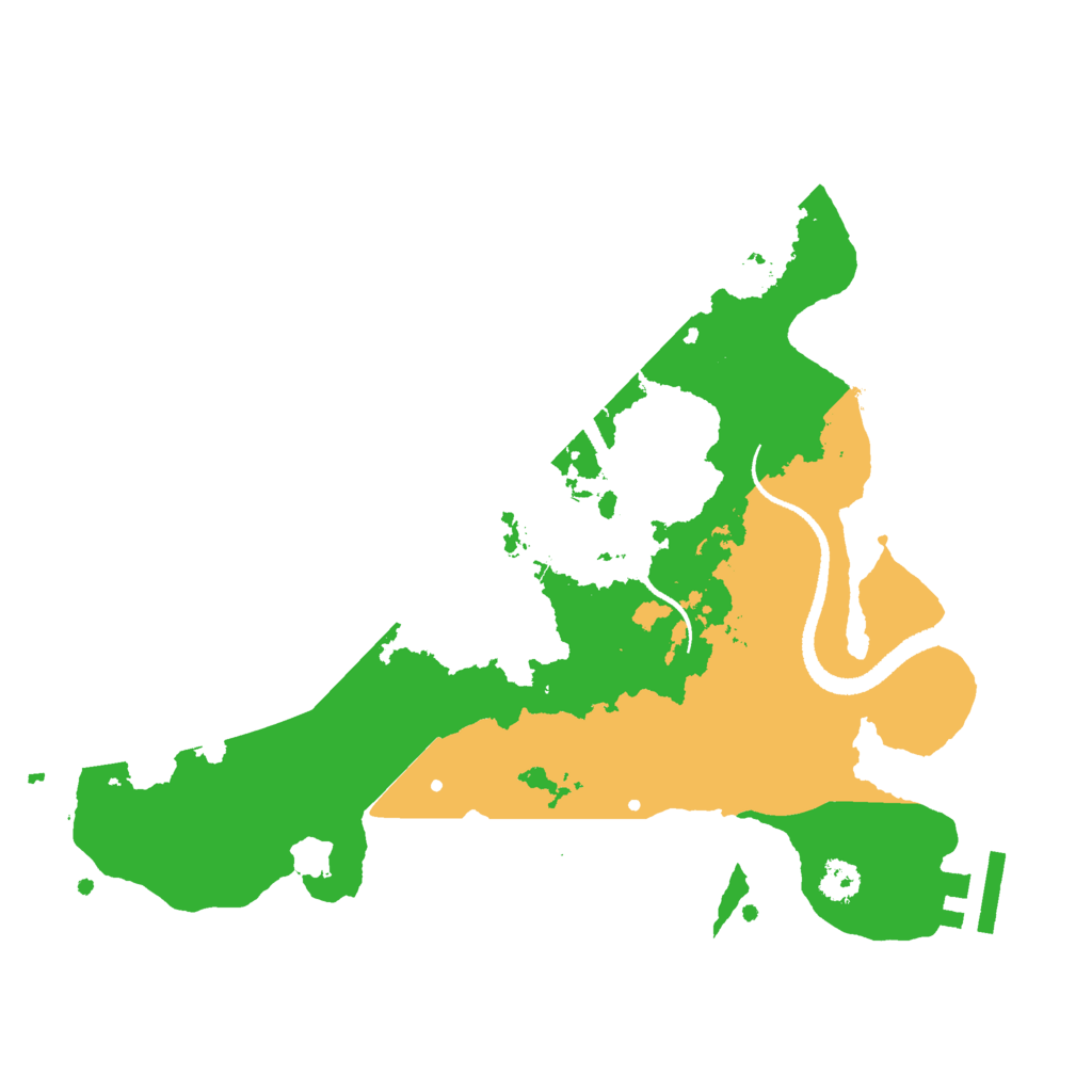 Biome Rust Map: Procedural Map, Size: 2700, Seed: 1779071463
