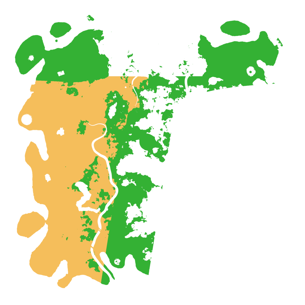 Biome Rust Map: Procedural Map, Size: 5000, Seed: 939946452