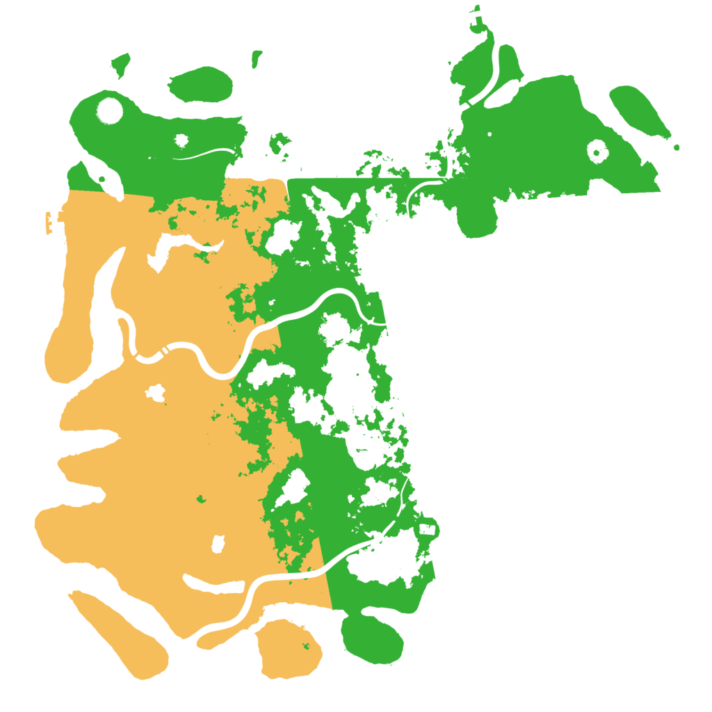 Biome Rust Map: Procedural Map, Size: 4800, Seed: 900949067
