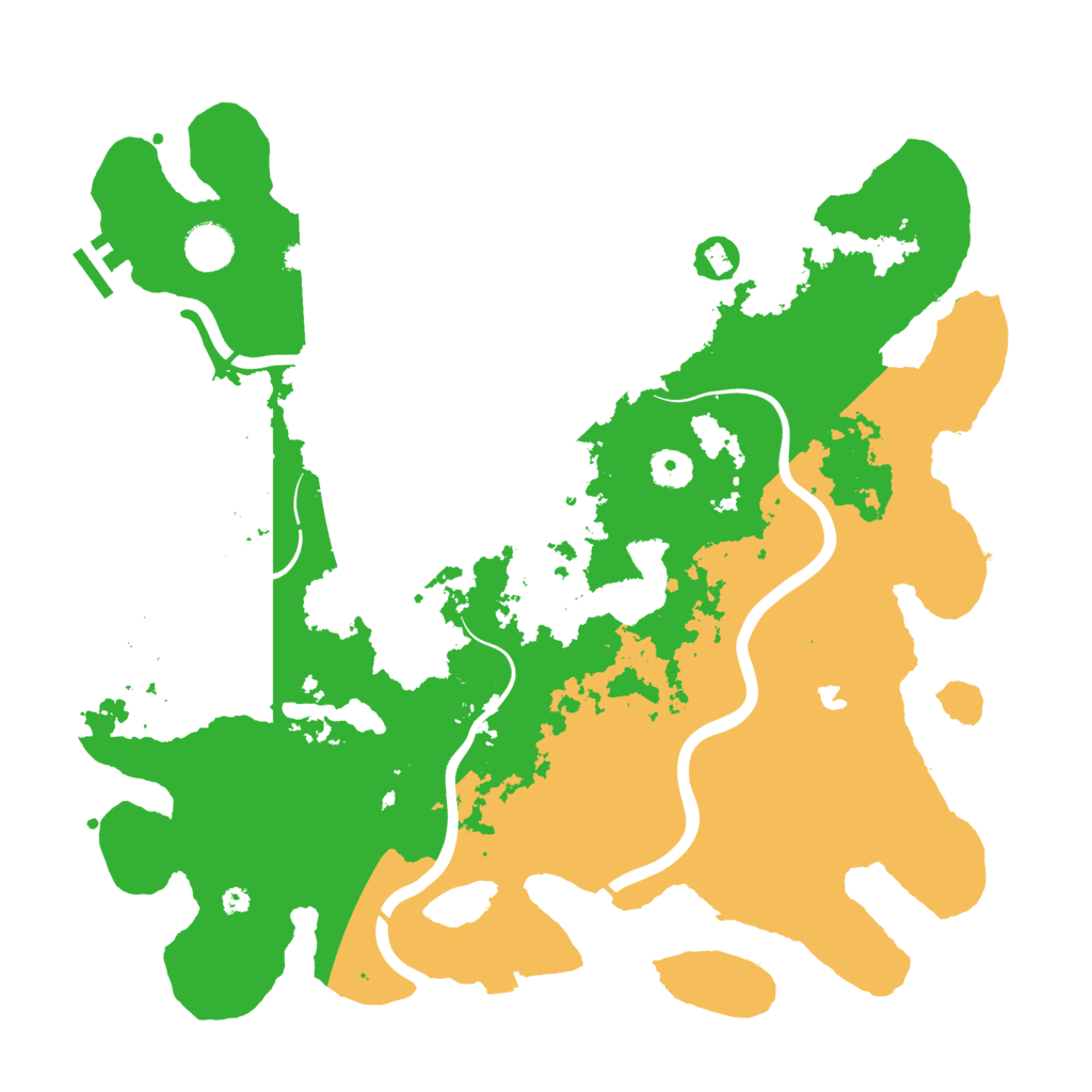 Biome Rust Map: Procedural Map, Size: 4000, Seed: 1189706038