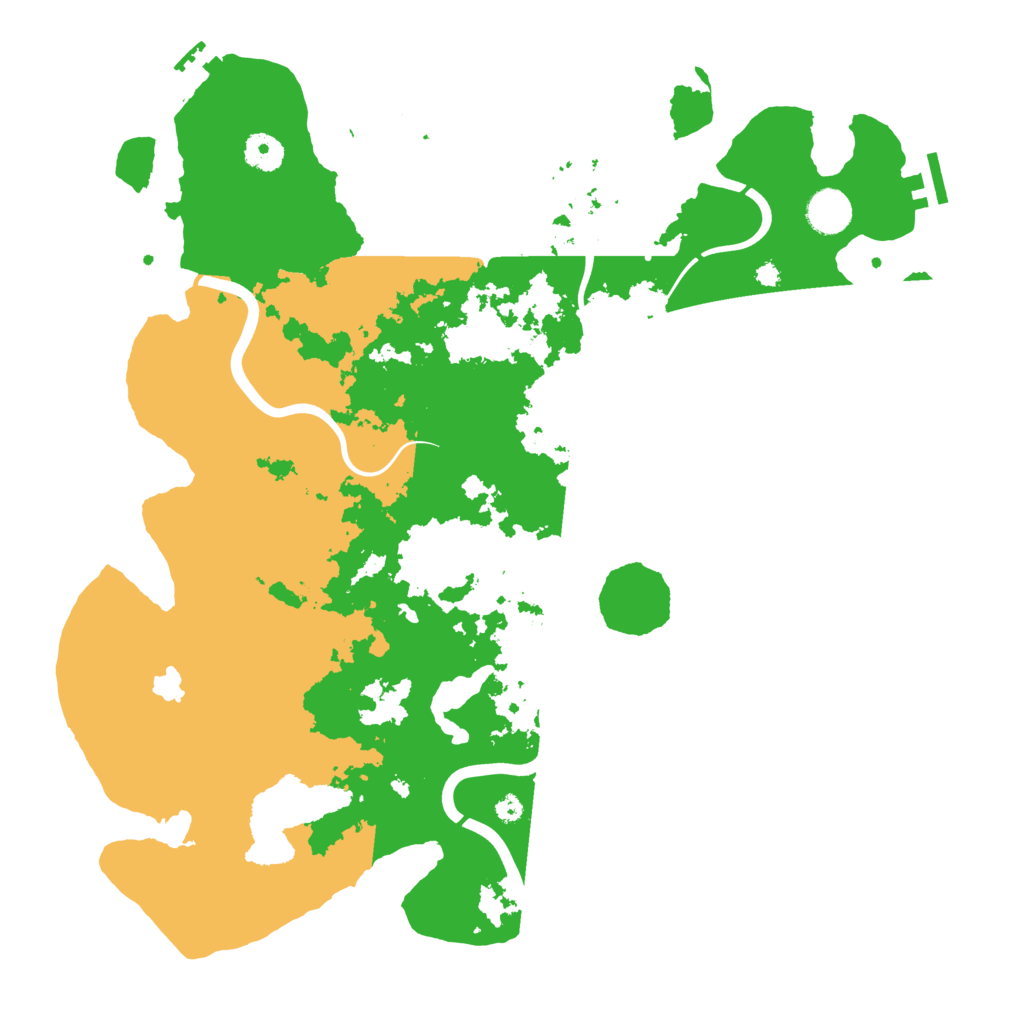 Biome Rust Map: Procedural Map, Size: 4000, Seed: 693820