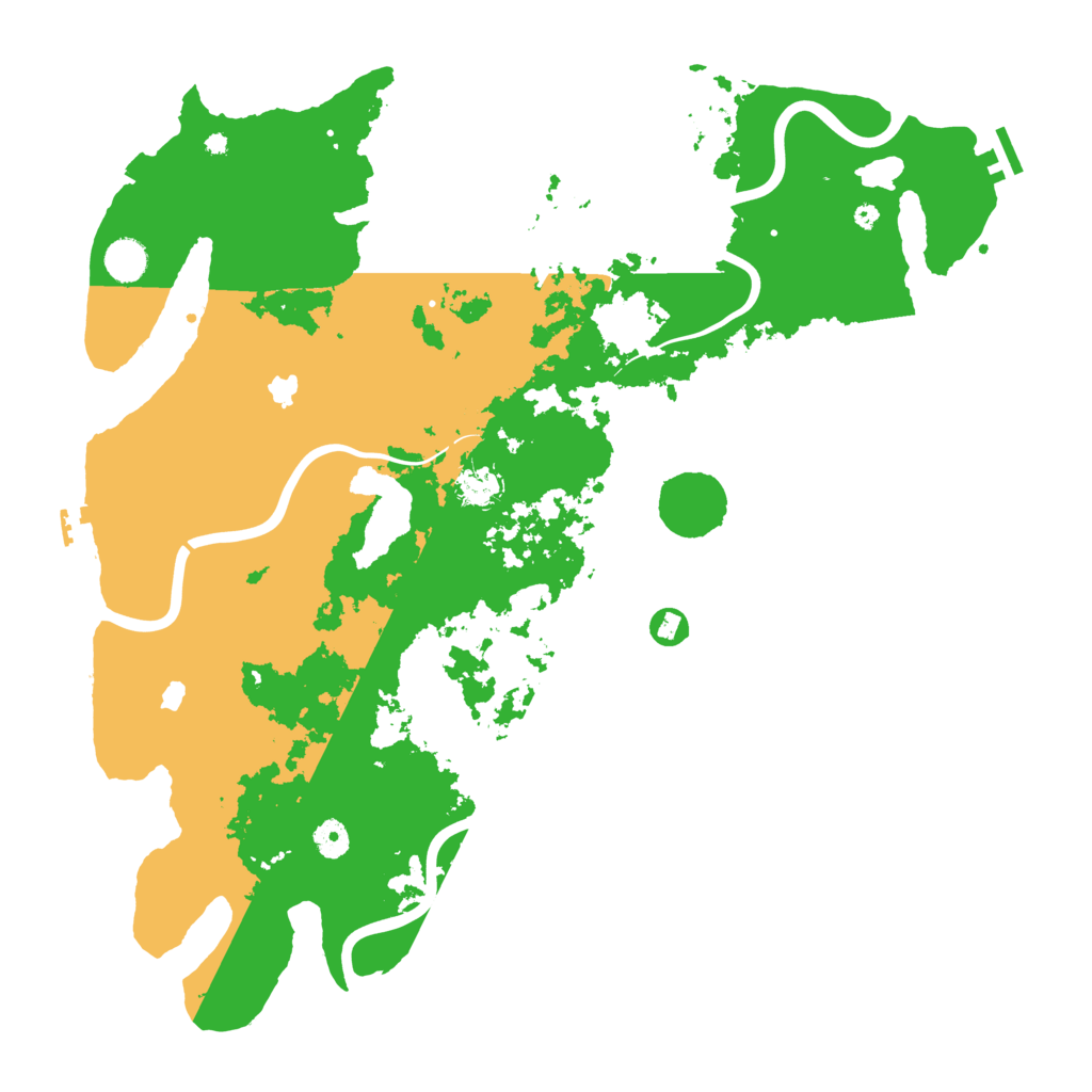 Biome Rust Map: Procedural Map, Size: 4500, Seed: 1883308192