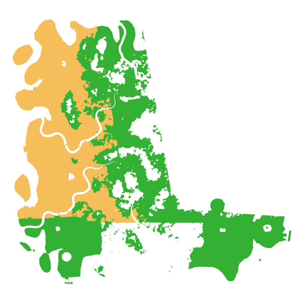 Biome Rust Map: Procedural Map, Size: 5600, Seed: 479348440