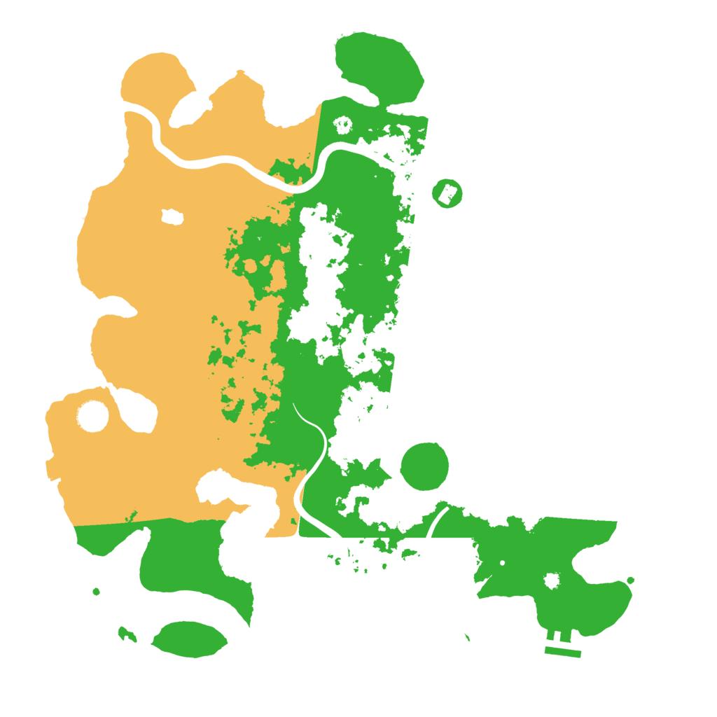Biome Rust Map: Procedural Map, Size: 4000, Seed: 85277309