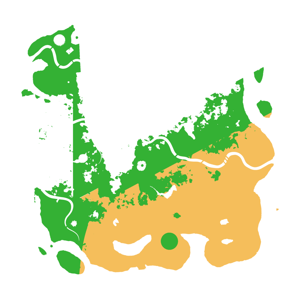 Biome Rust Map: Procedural Map, Size: 4500, Seed: 556756379