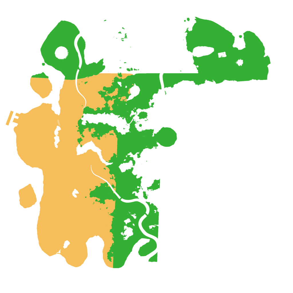 Biome Rust Map: Procedural Map, Size: 4000, Seed: 1226244222