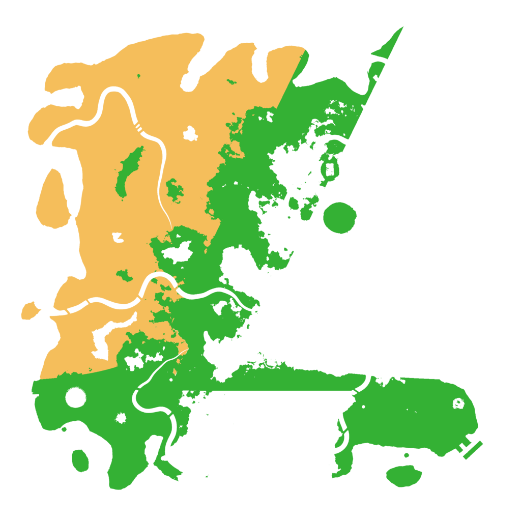Biome Rust Map: Procedural Map, Size: 4500, Seed: 752711648