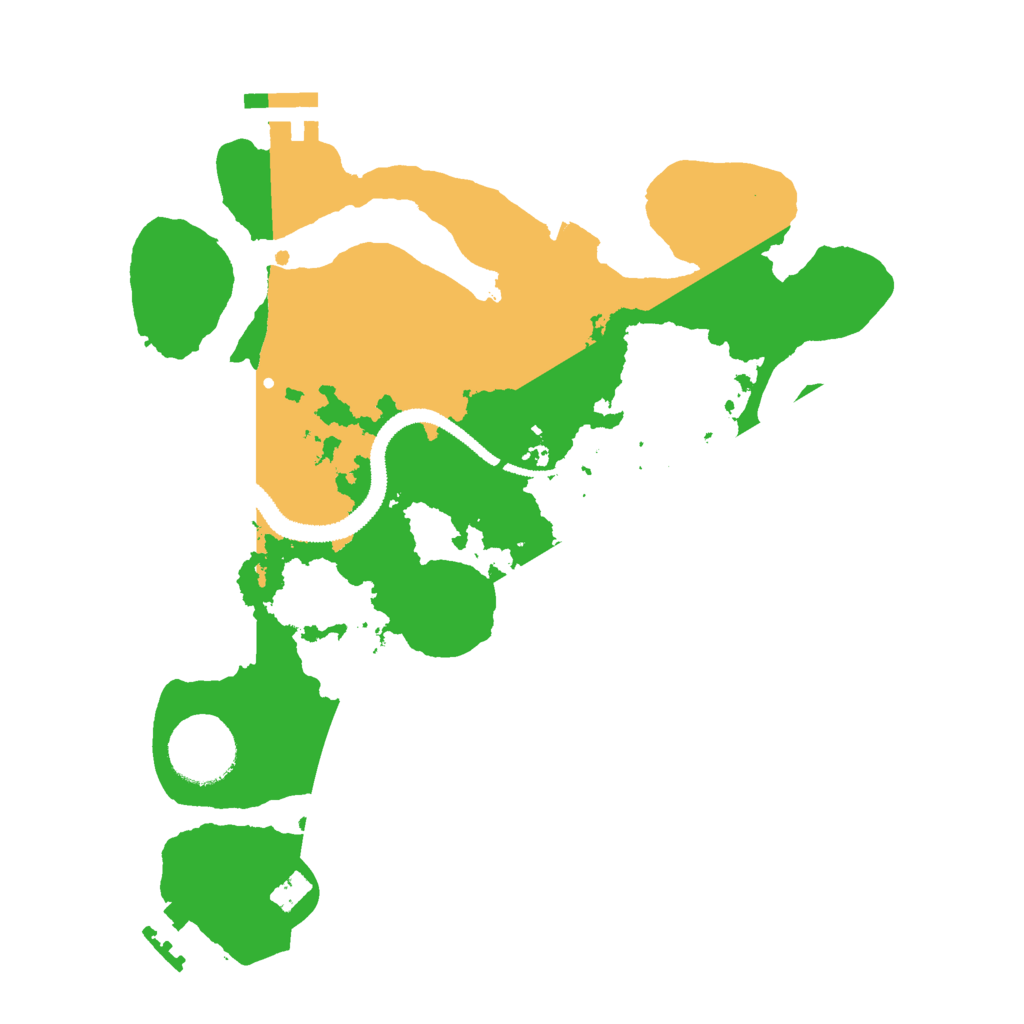 Biome Rust Map: Procedural Map, Size: 2800, Seed: 1818120868