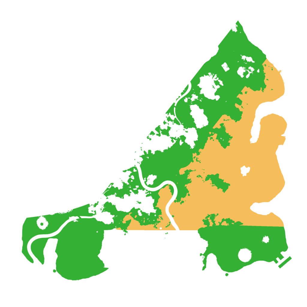 Biome Rust Map: Procedural Map, Size: 4000, Seed: 3456787