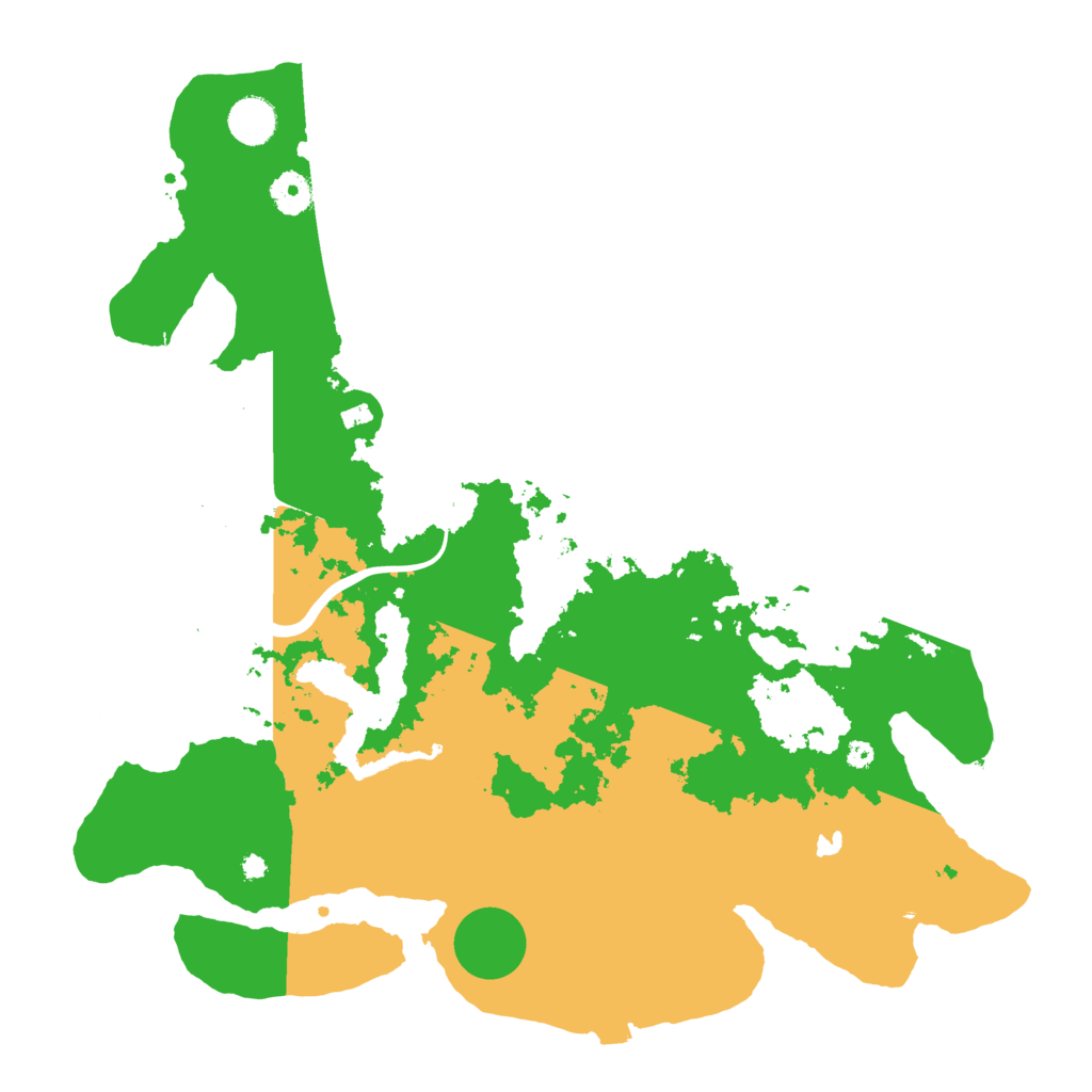 Biome Rust Map: Procedural Map, Size: 4000, Seed: 1049429451