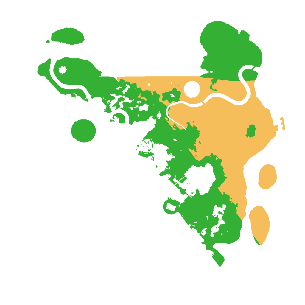 Biome Rust Map: Procedural Map, Size: 3500, Seed: 1938068740