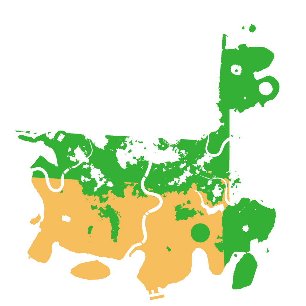 Biome Rust Map: Procedural Map, Size: 4250, Seed: 71167166