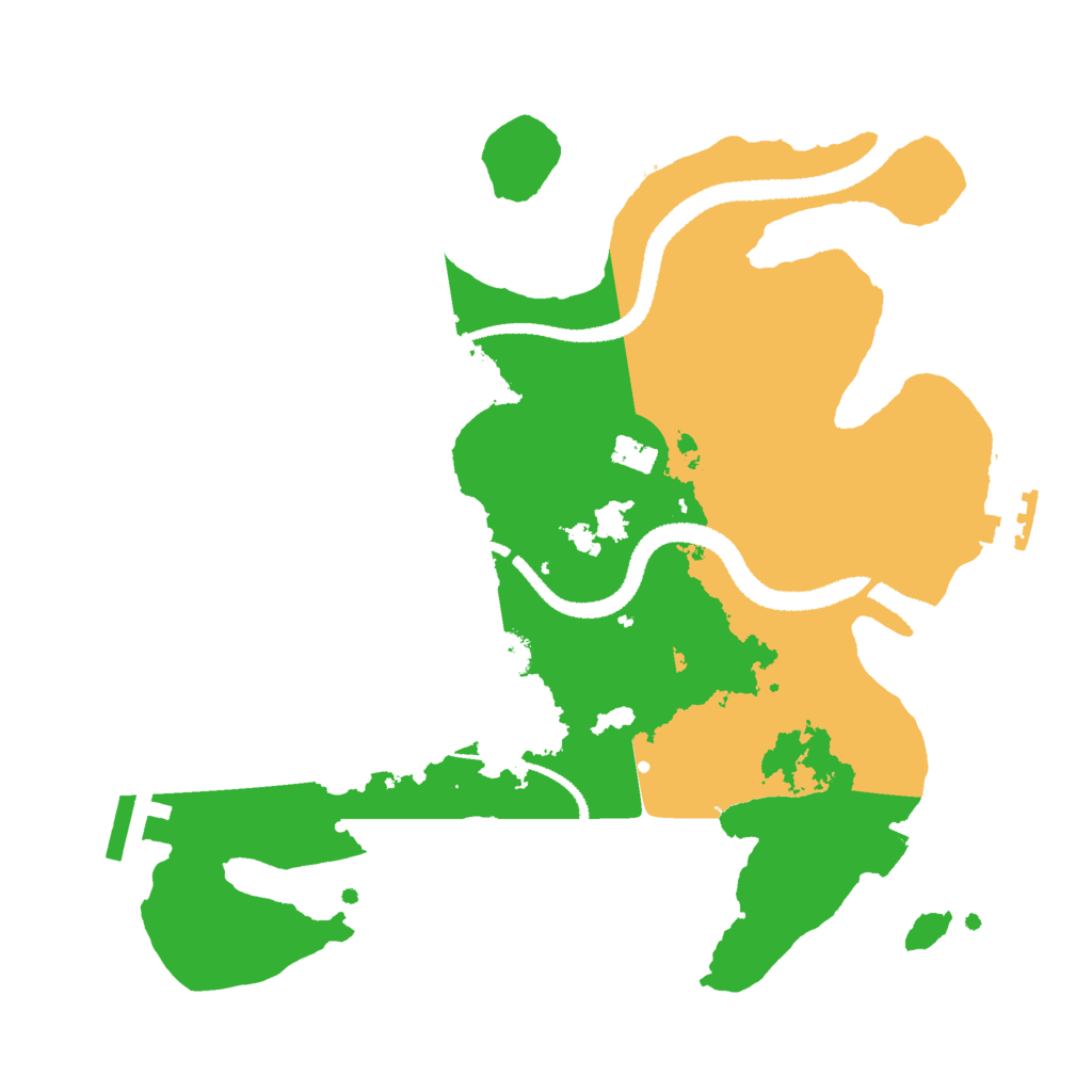Biome Rust Map: Procedural Map, Size: 2700, Seed: 12954634