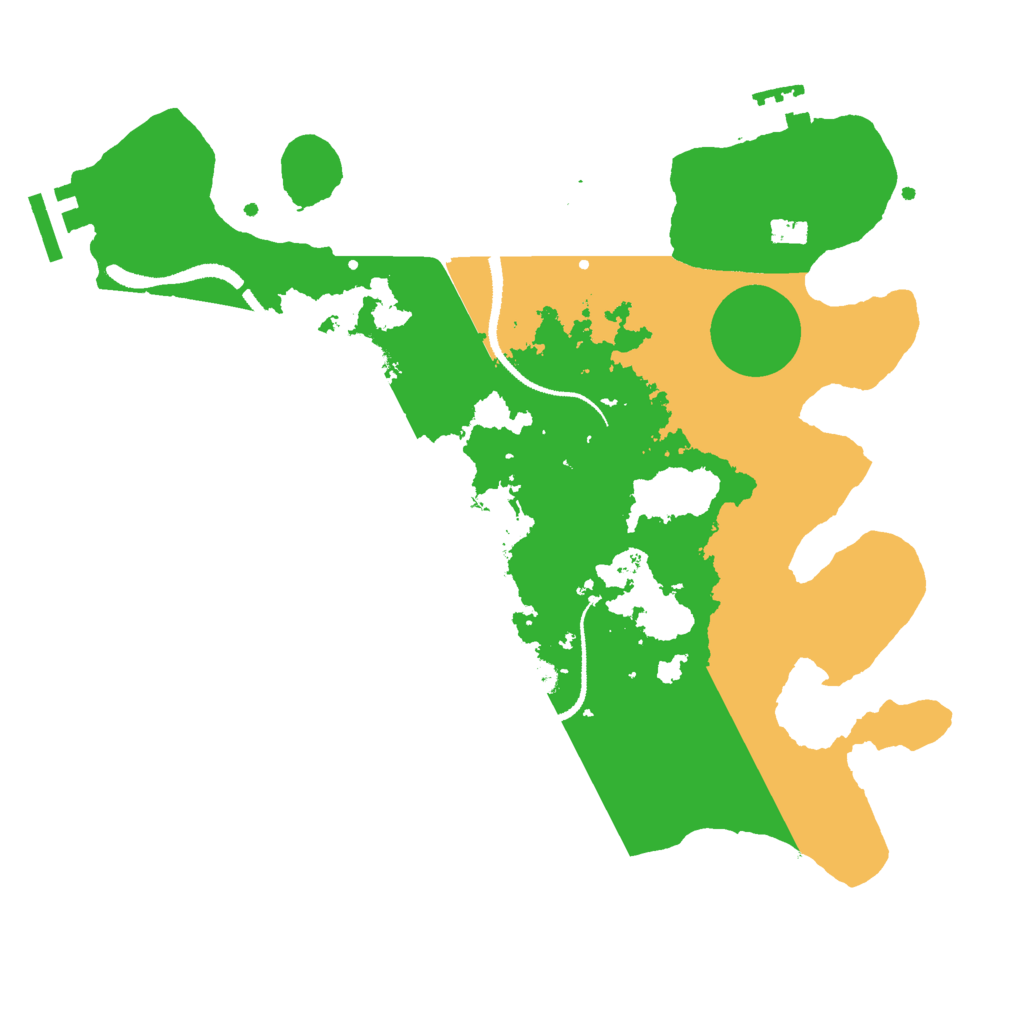 Biome Rust Map: Procedural Map, Size: 3000, Seed: 1526489096