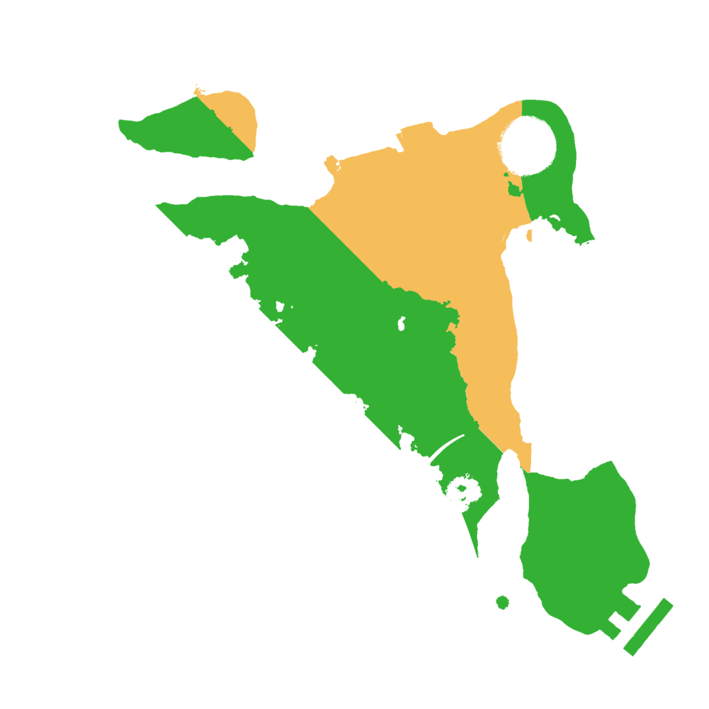Biome Rust Map: Procedural Map, Size: 2200, Seed: 306020139