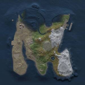 Thumbnail Rust Map: Procedural Map, Size: 2200, Seed: 1996500264, 8 Monuments