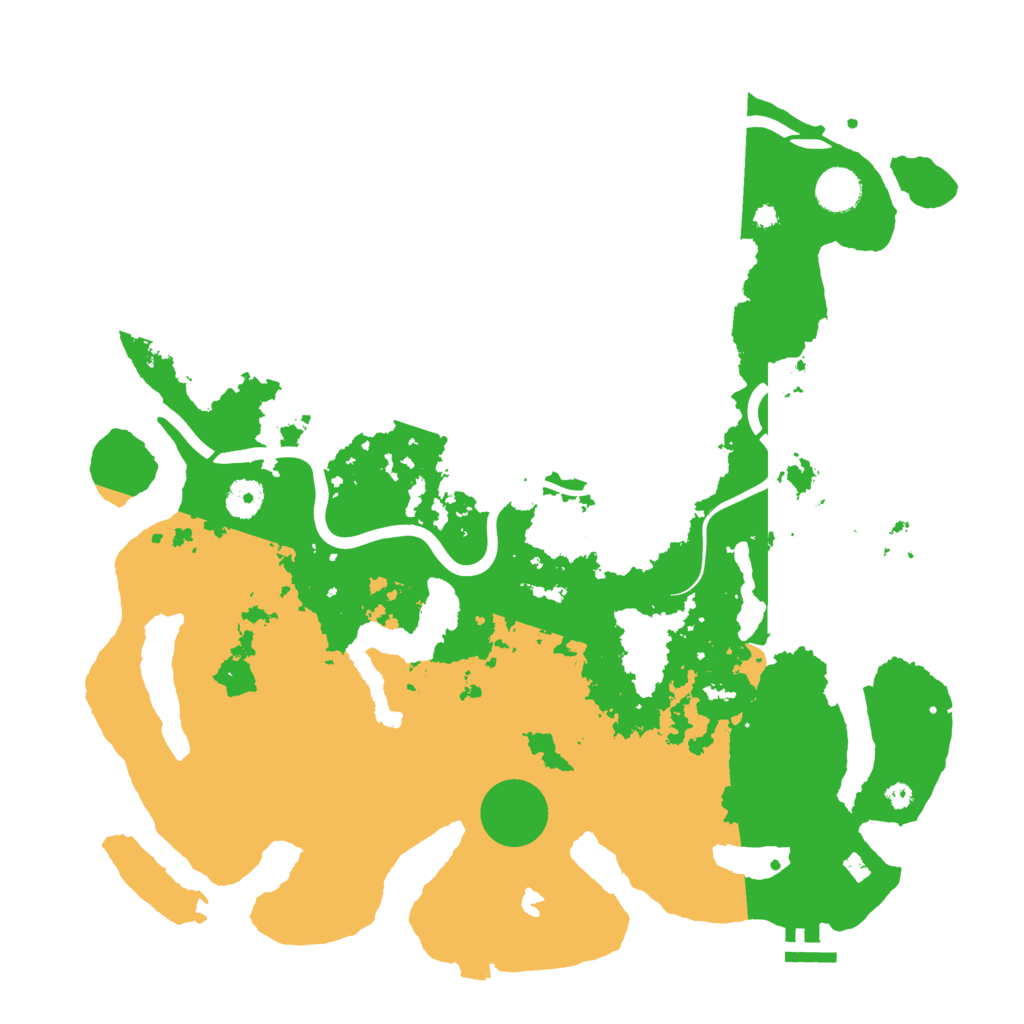 Biome Rust Map: Procedural Map, Size: 4000, Seed: 878456235